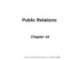 Lecture The dynamics of mass communication: Media in the digital age - Chapter 14