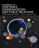 Ebook Handbook of corporate communication and public relations: Pure and applied - Part 2