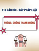 110 Câu hỏi - đáp pháp luật về Phòng, chống tham nhũng