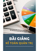 Bài giảng Kế toán quản trị