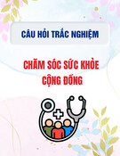 Trắc nghiệm Chăm sóc sức khỏe cộng đồng