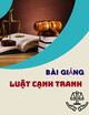 Bài giảng Luật cạnh tranh - TS. Trần Thùy Linh