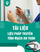 Tài liệu đào tạo liên tục Liệu pháp truyền tĩnh mạch an toàn
